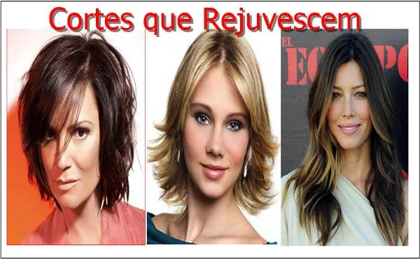 Cortes de Cabelo que Rejuvenescem - Tudo que Você Precisa Saber ! cortes de cabelos que rejuvenescem