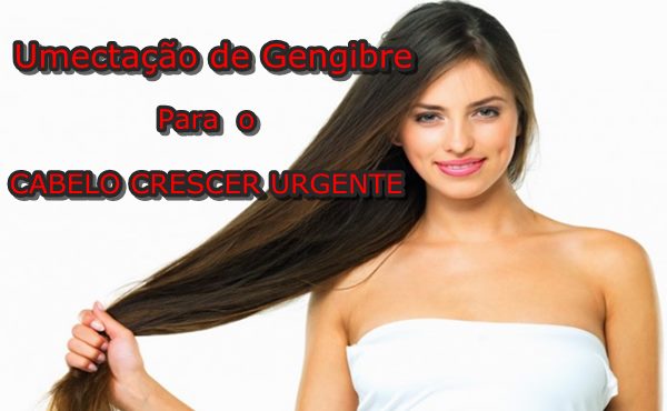 Como Fazer o Cabelo Crescer Urgente com Umectação de Gengibre