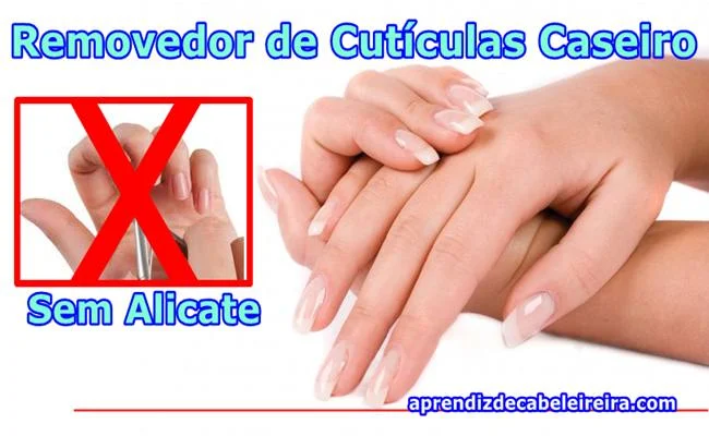 REMOVEDOR de CUTÍCULAS CASEIRO