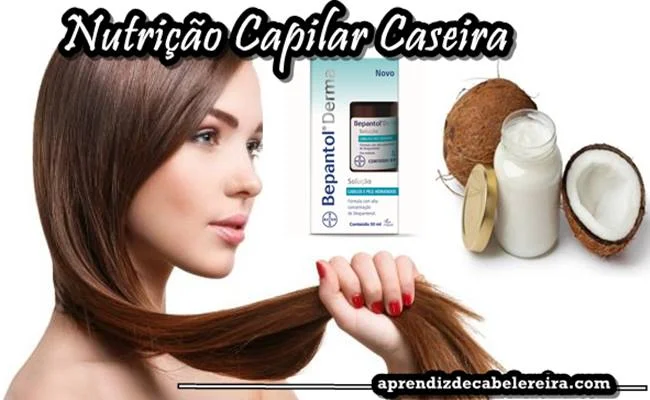 Nutrição Capilar com Óleo de Coco e Bepantol - Passo a Passo