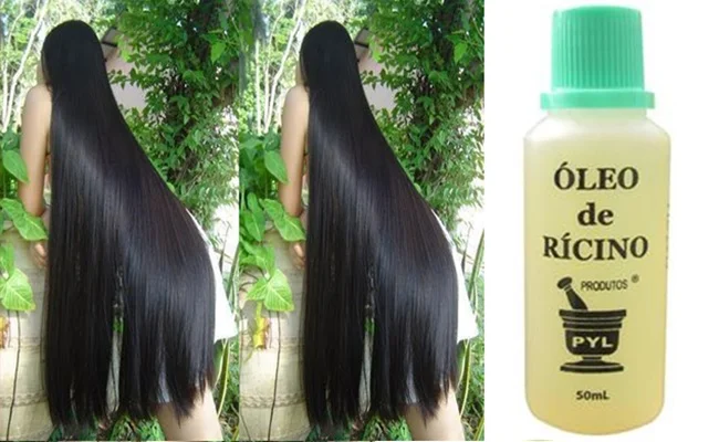 Shampoo com óleo de rícino para o cabelo crescer