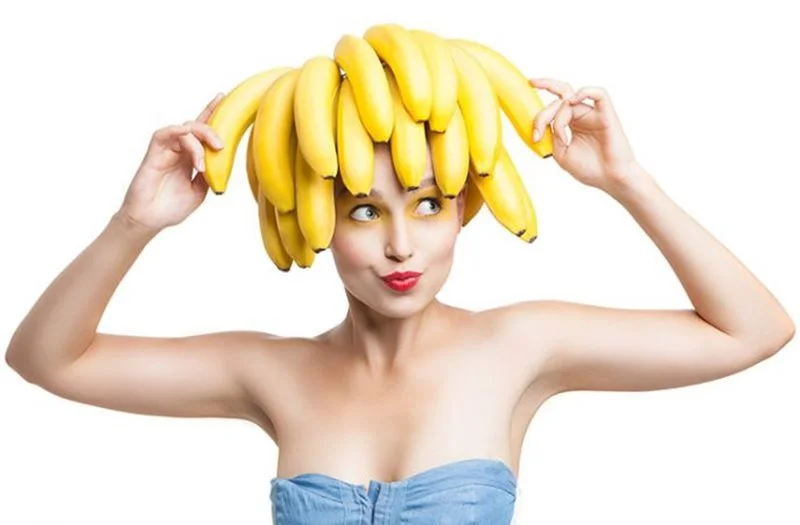mel de banana para cabelo