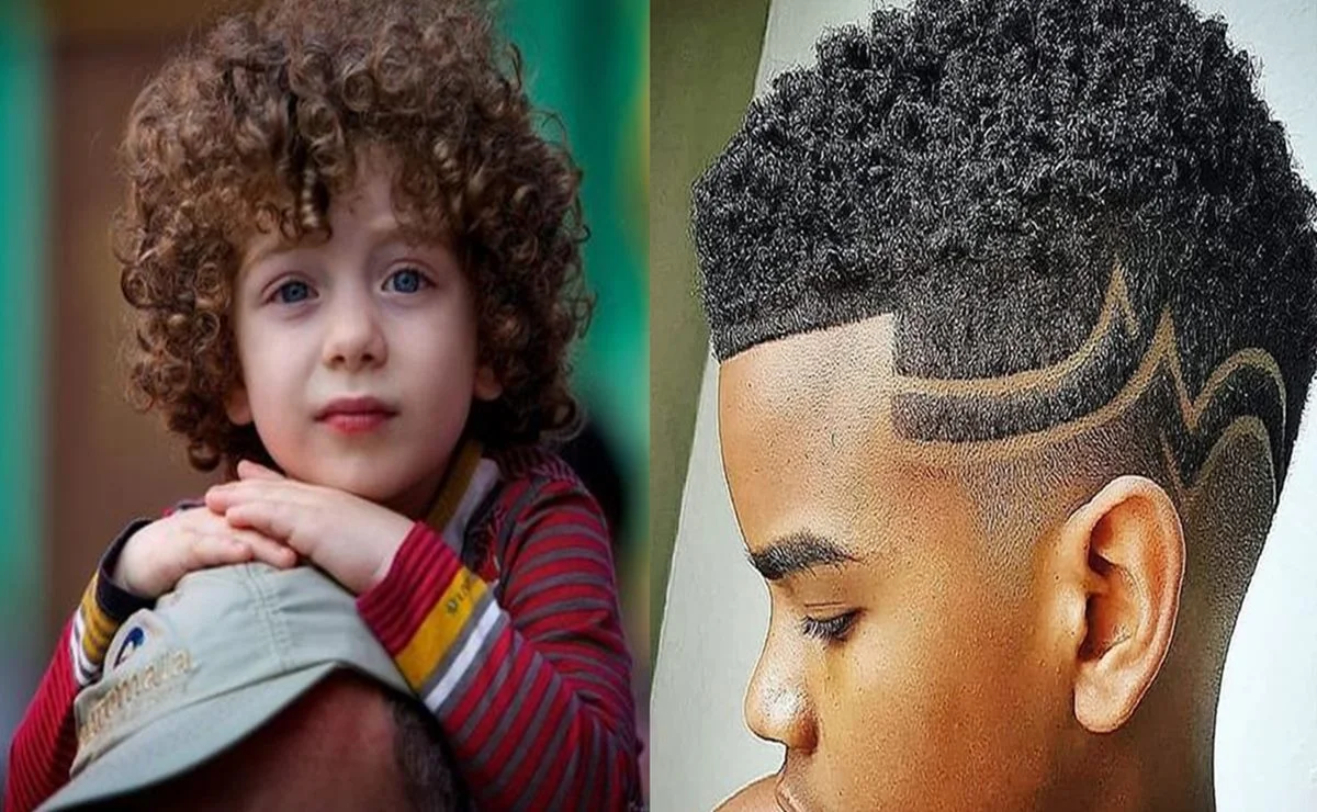 36 Cortes de Cabelo Infantil Masculino (liso, cacheado e crespo