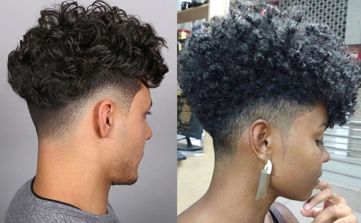 Taper Fade Cacheado ou Crespo: O Corte do Momento!