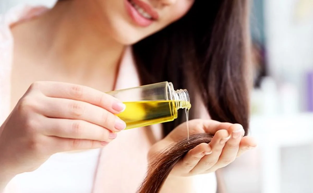 óleo vegetal para o cabelo crescer